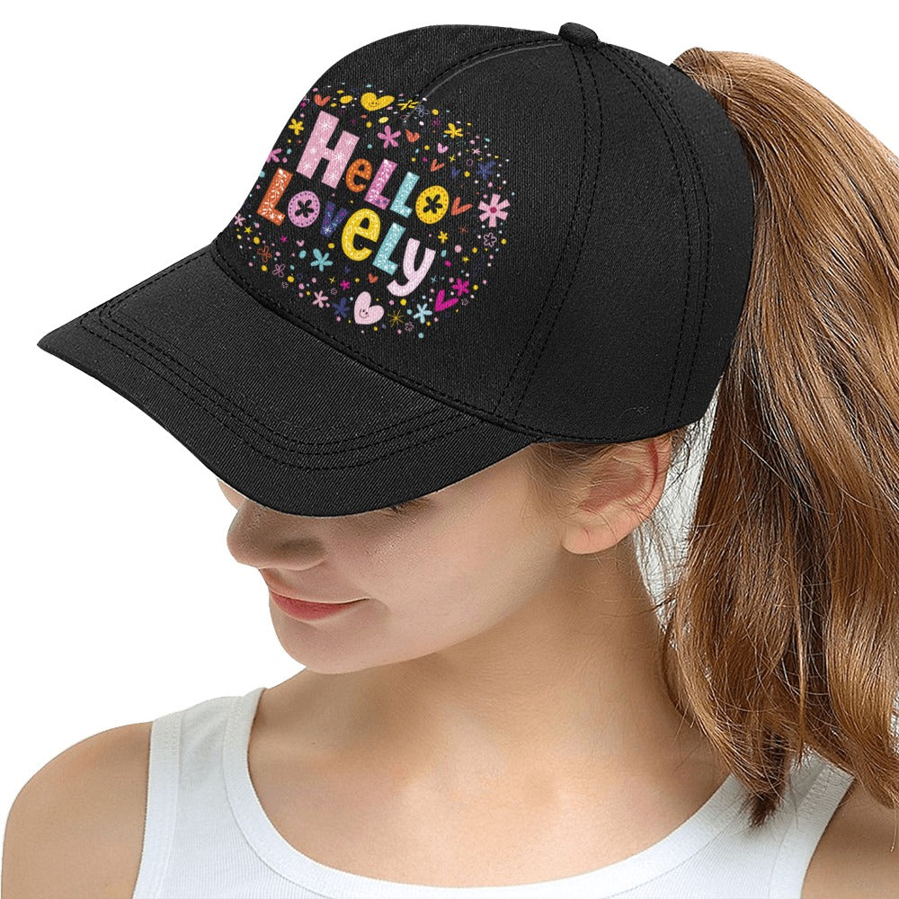 Snapback-Cap mit durchgehendem Print