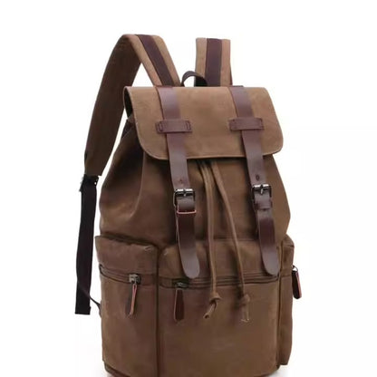 Durable Canvas Large Capacity Laptop & Travel Backpack