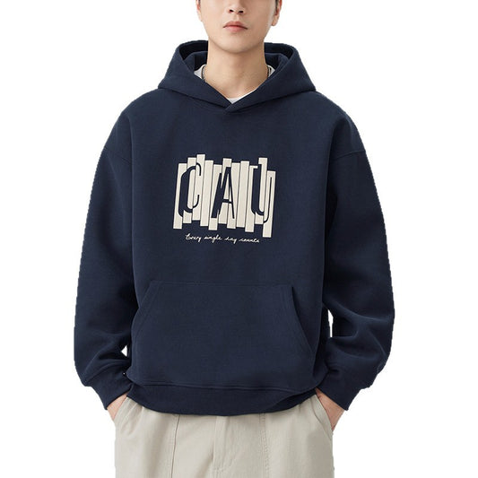 Street Style Printed Hoodie