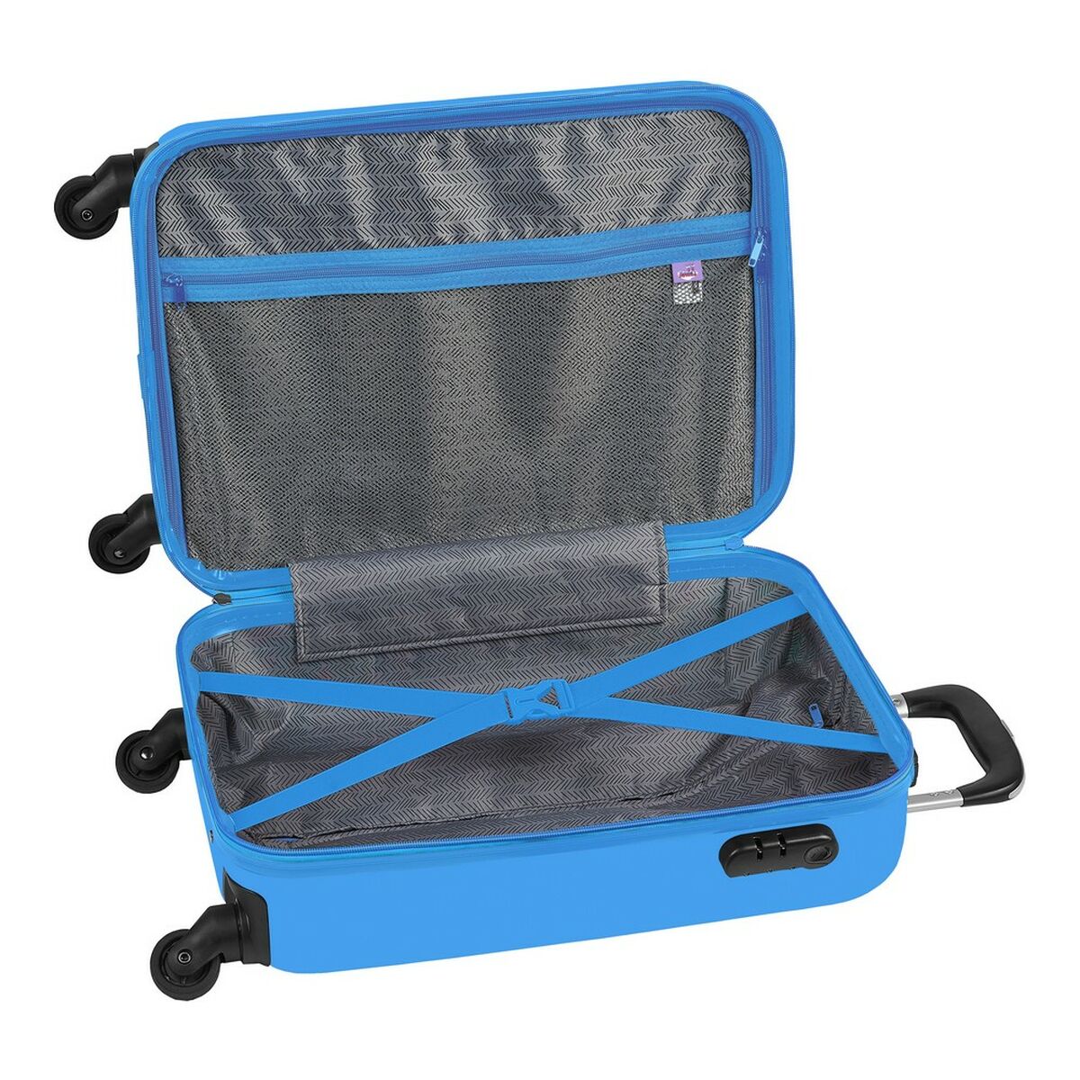 Cabin suitcase El Hormiguero Blue 20'' (34.5 x 55 x 20 cm)-4