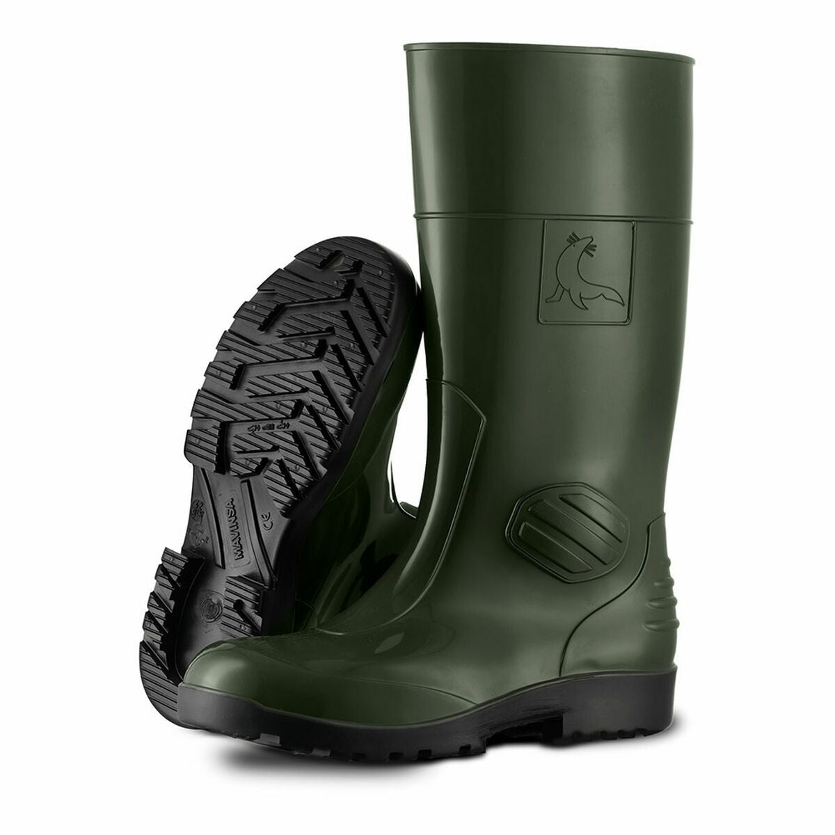 Wellington boots Mavinsa 317 S5 SRC Black Green Metal-0