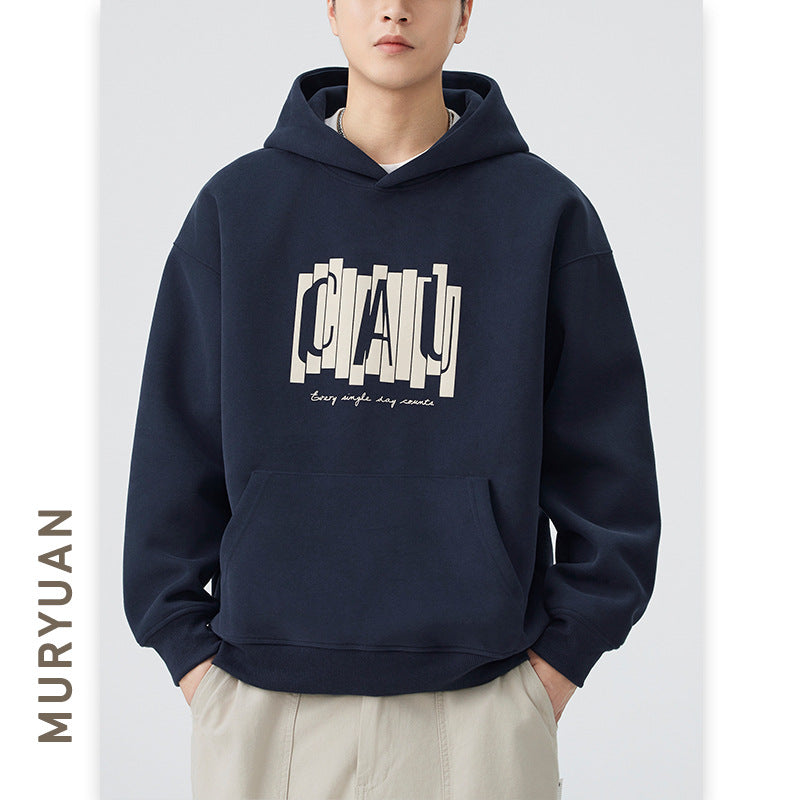 Street Style Printed Hoodie