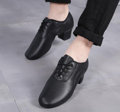 Herren Latein-Tanzschuhe aus echtem Leder