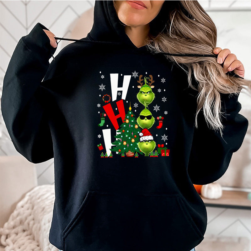 Christmas Graphic Hoodie for Women