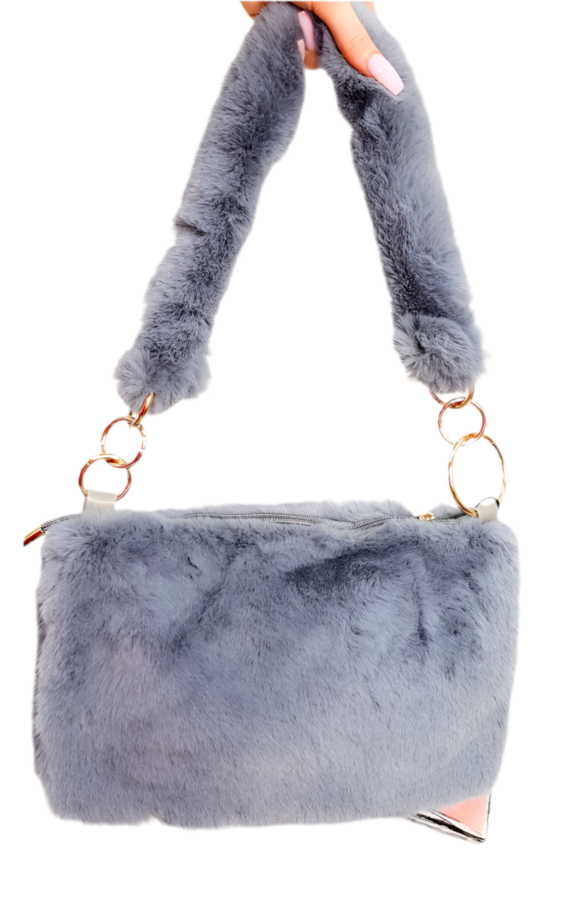 Fluffy Shoulder Bag