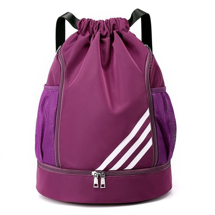 Outdoor Sports Backpack with Basketball Compartment