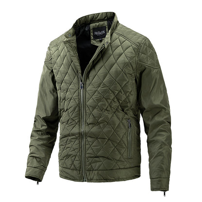 en’s Autumn & Winter Motorcycle Jacket – Lightweight Cotton Casual Jacket, Streetwear Biker Style