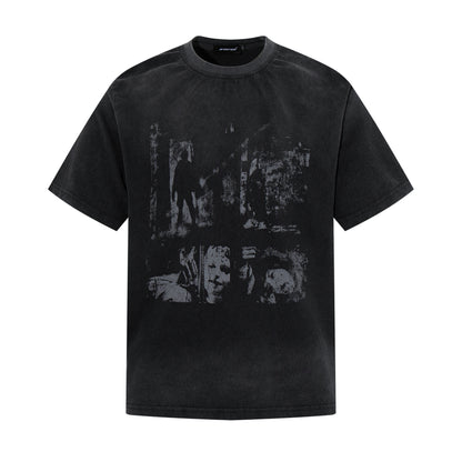 Retro-Inspired Casual Short Sleeve T-Shirt