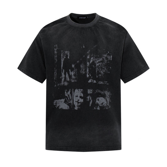 Retro-Inspired Casual Short Sleeve T-Shirt