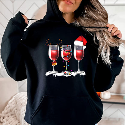 Christmas Graphic Hoodie for Women