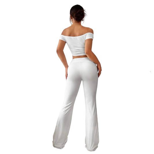 Elegant Pleated Silhouette Co-Ord Set