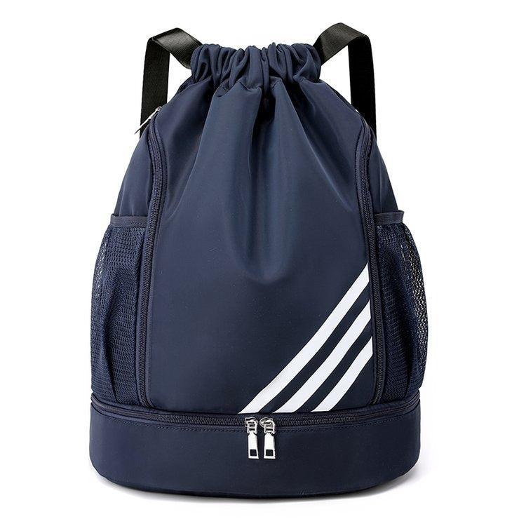 Outdoor Sports Backpack with Basketball Compartment