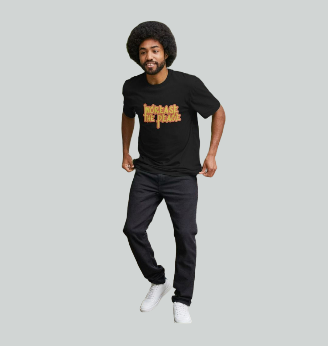 Increase The Peace Print Men's T-Shirts