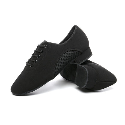 Oxford tuch moderne tanz schuhe lehrer outdoor freundschaft tanz schuhe hohe ferse square dance schuhe