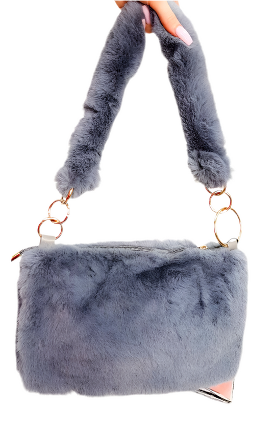 Fluffy Shoulder Bag