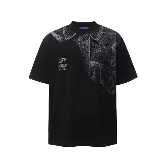 Trendy Printed Short Sleeve Fashion Shirt