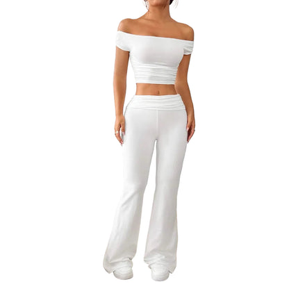 Elegant Pleated Silhouette Co-Ord Set