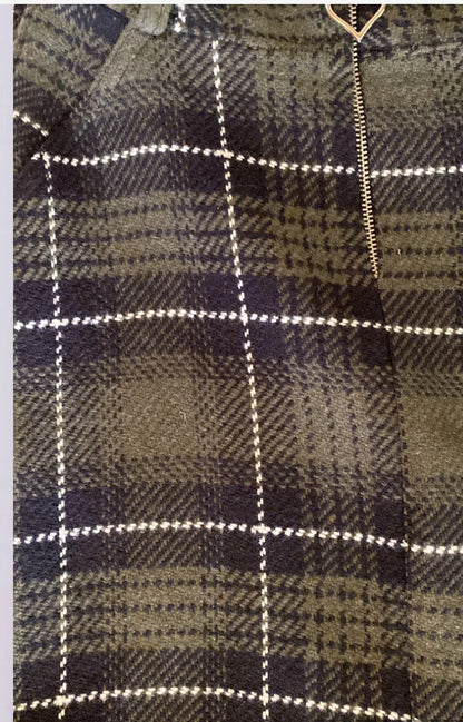 Woollen Mini Skirt