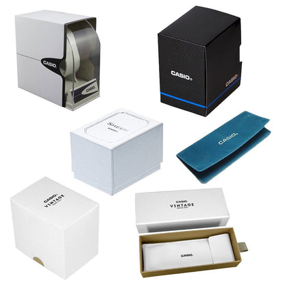 CASIO COLLECTION Mod. MULTIFUNCTION CALENDAR, LEATHER - TWO TONES