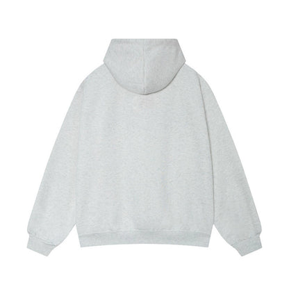 Street Style Color-Block Patch Hoodie Sweatshirt