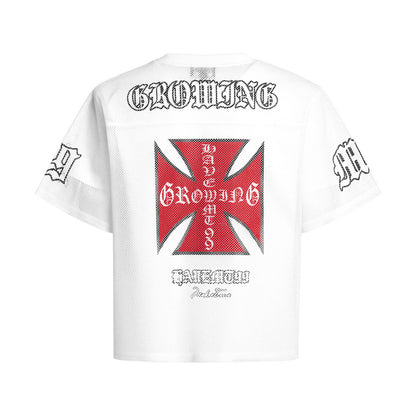 99 Digital Printed Breathable Mesh Sports Short Sleeve