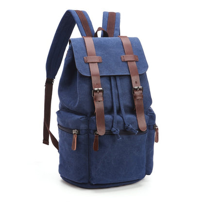 Durable Canvas Large Capacity Laptop & Travel Backpack