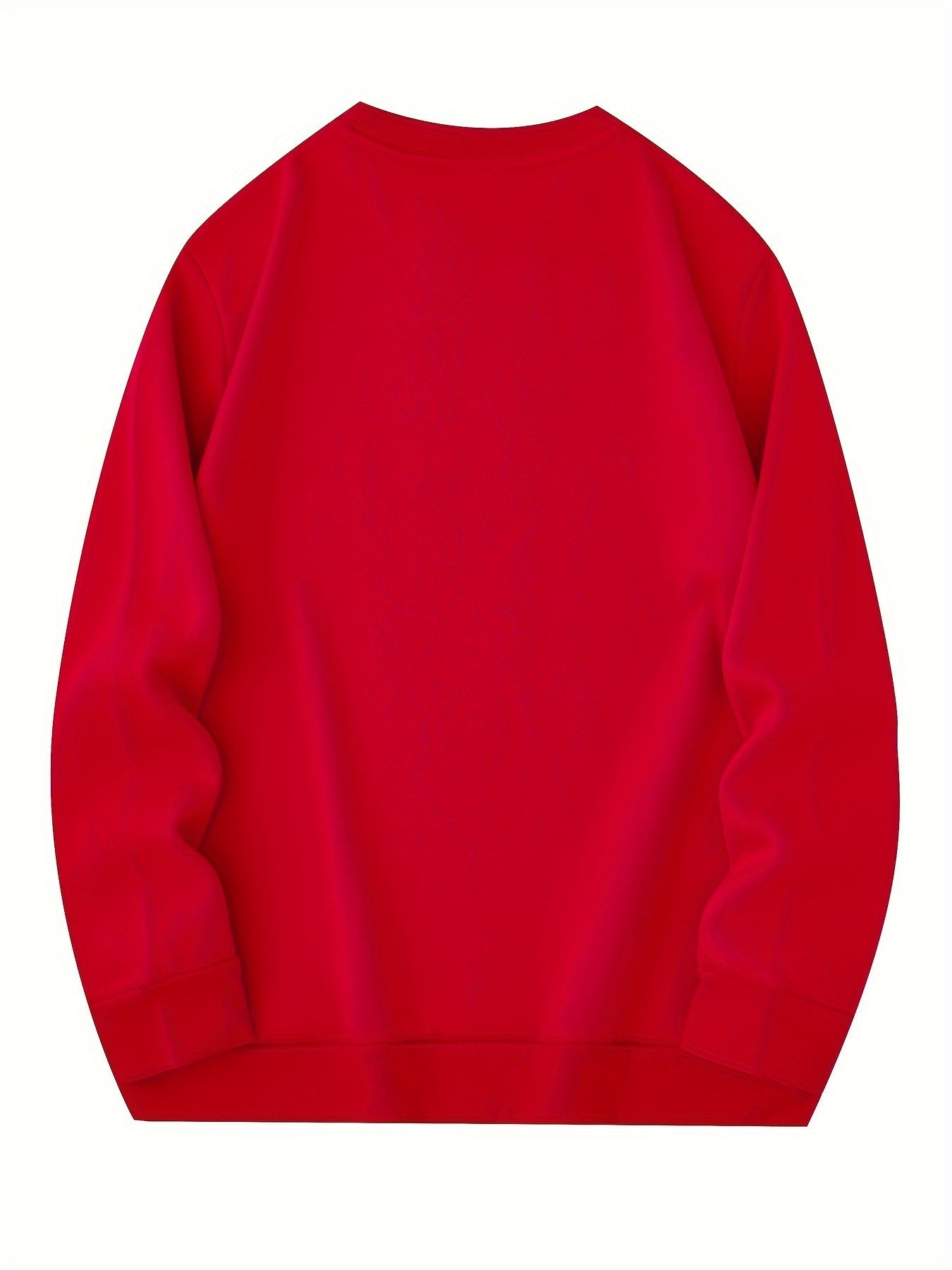 Men’s Christmas Gnome Graphic Sweatshirt – Olive Green