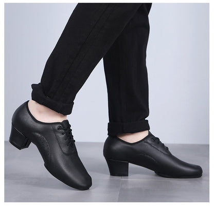 Herren Latein-Tanzschuhe aus echtem Leder