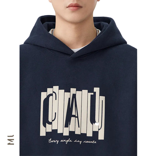 Street Style Printed Hoodie