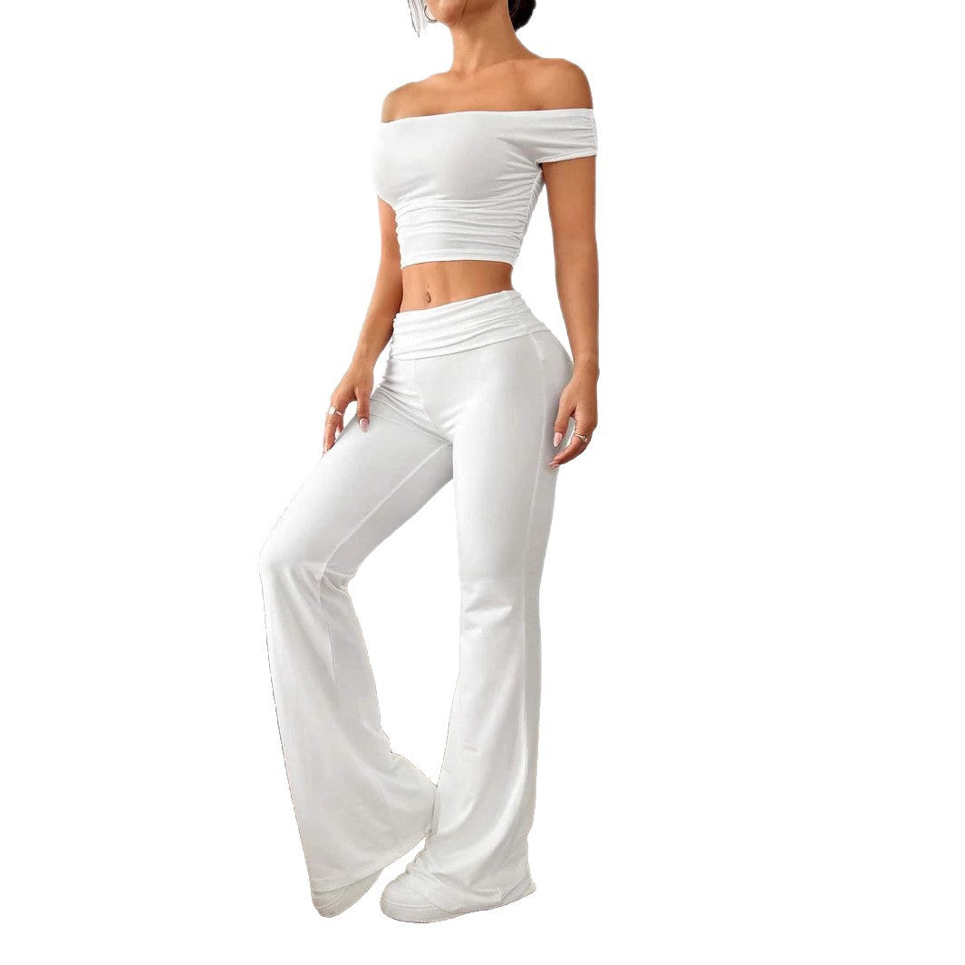 Elegant Pleated Silhouette Co-Ord Set