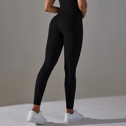 Seamless Workout Legging With Dot Tummy Control High Waist Yoga Leggings Women Non See Through Gym Fitness Pants-7