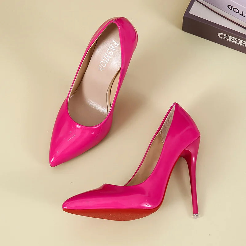 BUSY GIRL SH4129 Pumps Women Stiletto High Heels Shoes 2023 Fashion Various Colors Dress Shoes Ladies Sandals-13