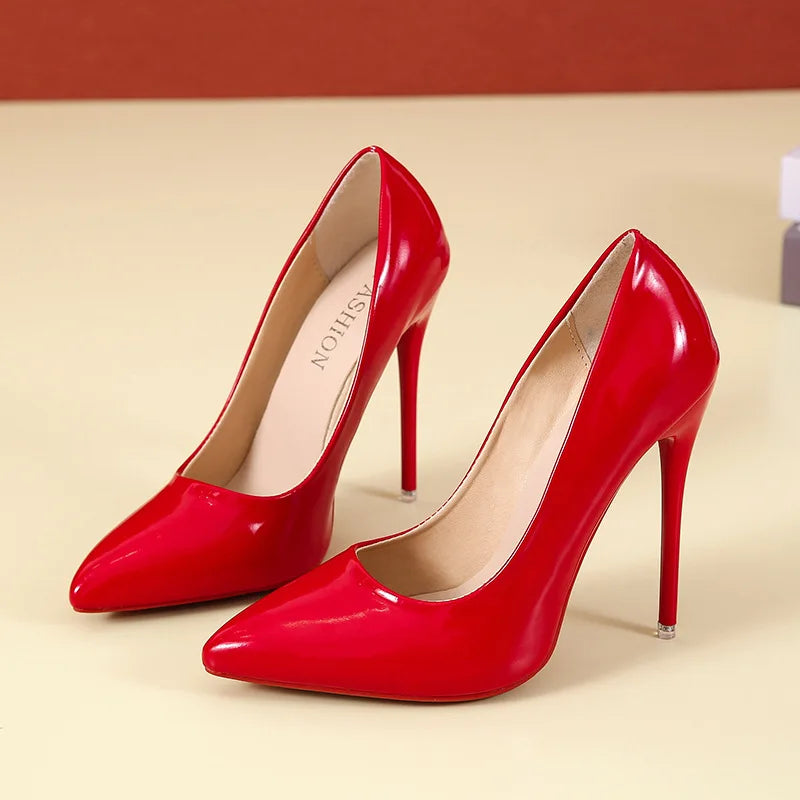 BUSY GIRL SH4129 Pumps Women Stiletto High Heels Shoes 2023 Fashion Various Colors Dress Shoes Ladies Sandals-8