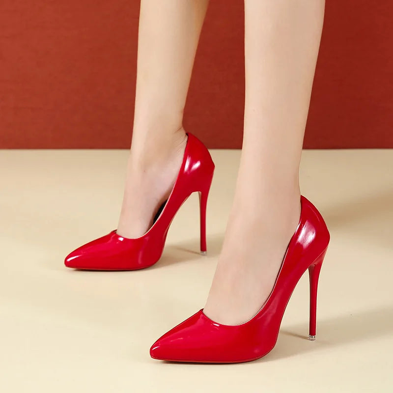 BUSY GIRL SH4129 Pumps Women Stiletto High Heels Shoes 2023 Fashion Various Colors Dress Shoes Ladies Sandals-1