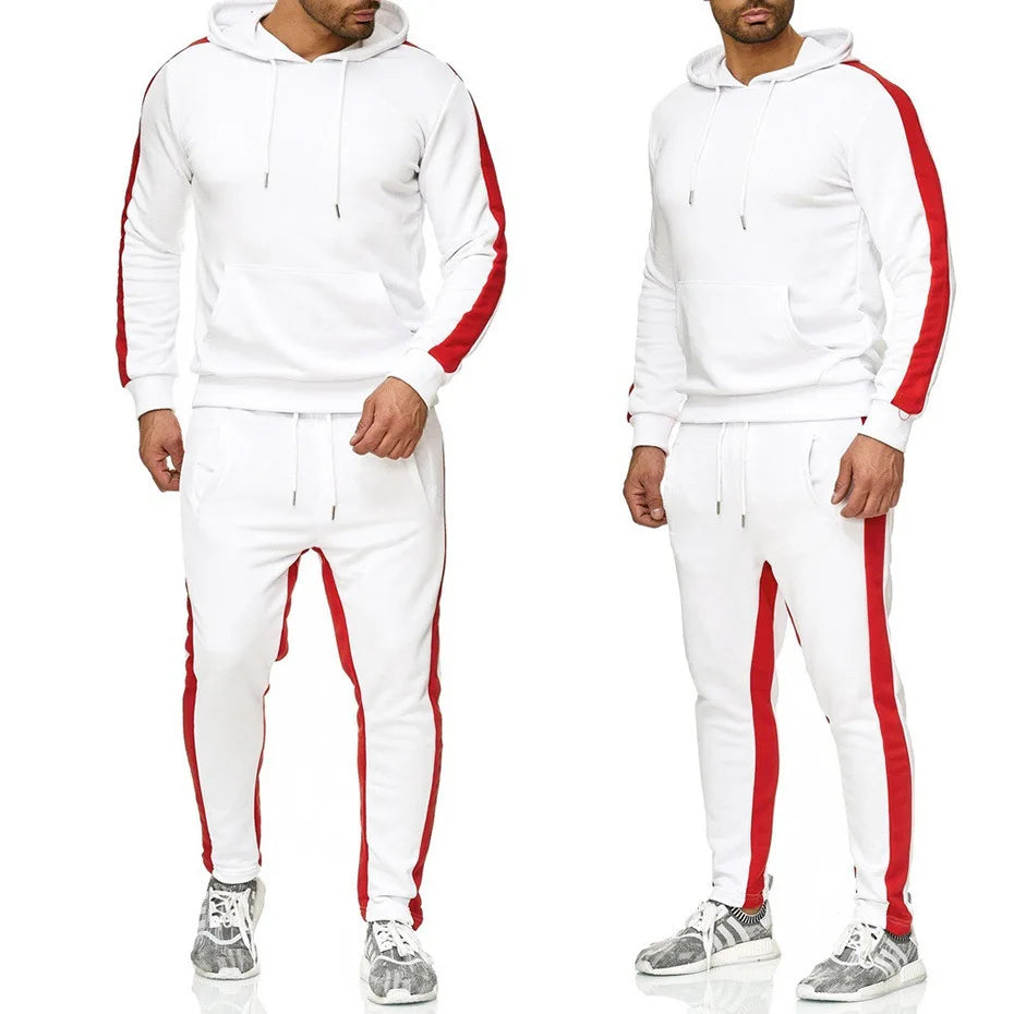 High Quality Cheap Suit Mens Wholesale Plain Tracksuit Training And Jogging Track Suits With Factory Direct Sale Price-4