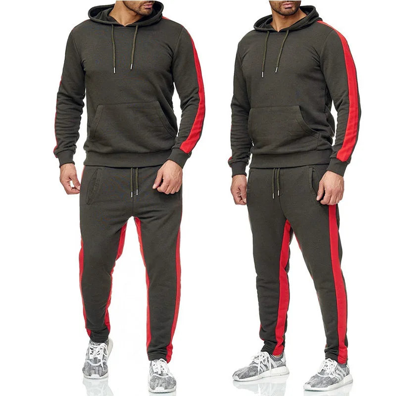 High Quality Cheap Suit Mens Wholesale Plain Tracksuit Training And Jogging Track Suits With Factory Direct Sale Price-5