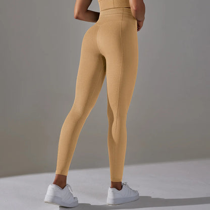 Seamless Workout Legging With Dot Tummy Control High Waist Yoga Leggings Women Non See Through Gym Fitness Pants-15