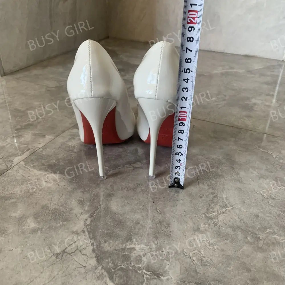 BUSY GIRL SH4129 Pumps Women Stiletto High Heels Shoes 2023 Fashion Various Colors Dress Shoes Ladies Sandals-5