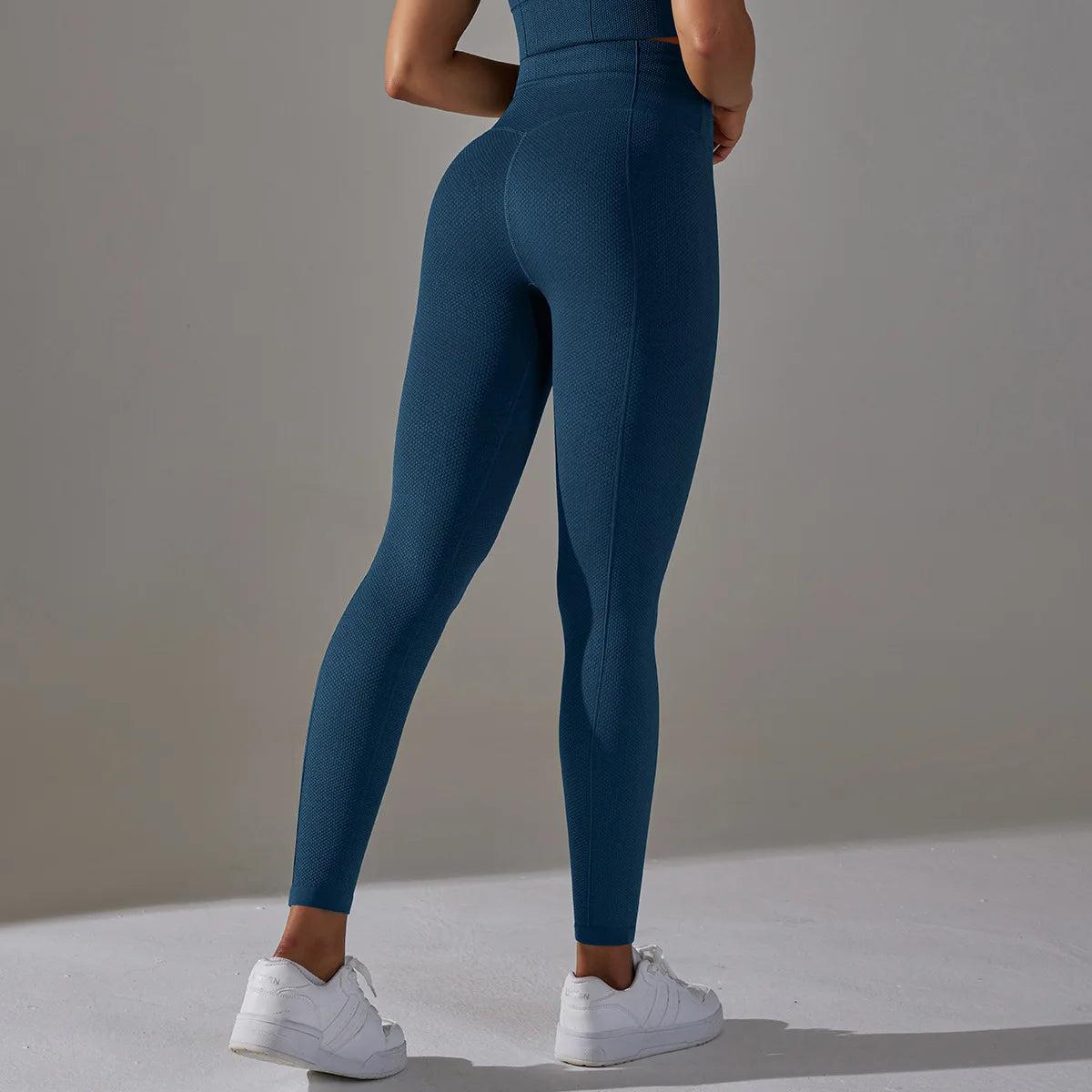 Seamless Workout Legging With Dot Tummy Control High Waist Yoga Leggings Women Non See Through Gym Fitness Pants-14