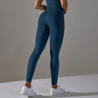 Seamless Workout Legging With Dot Tummy Control High Waist Yoga Leggings Women Non See Through Gym Fitness Pants-14