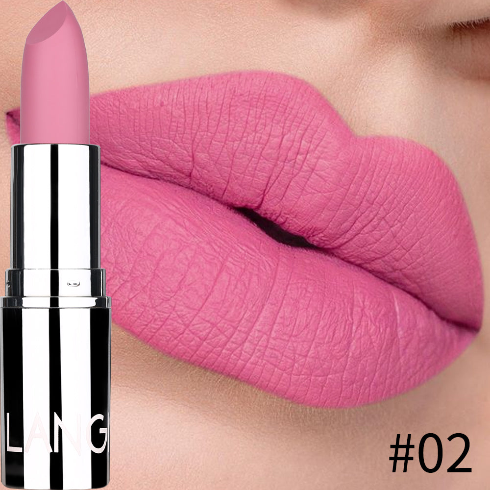 Matte Silver Long-Lasting Lipstick