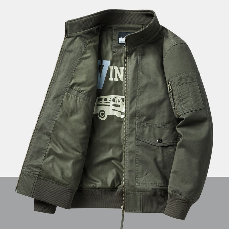 Men’s Loose Casual “Hard Han” Style Jacket – Streetwear Oversized Coat