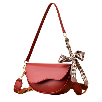 Special Interest Light Luxury Fall Winter Fashion Underarm Saddle Bag