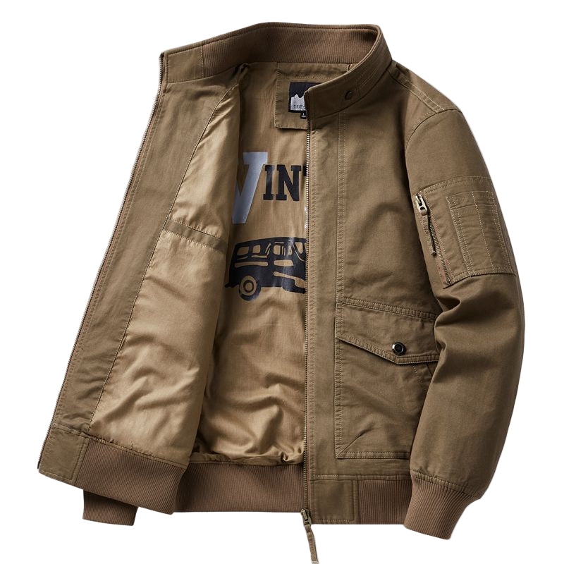 Men’s Loose Casual “Hard Han” Style Jacket – Streetwear Oversized Coat