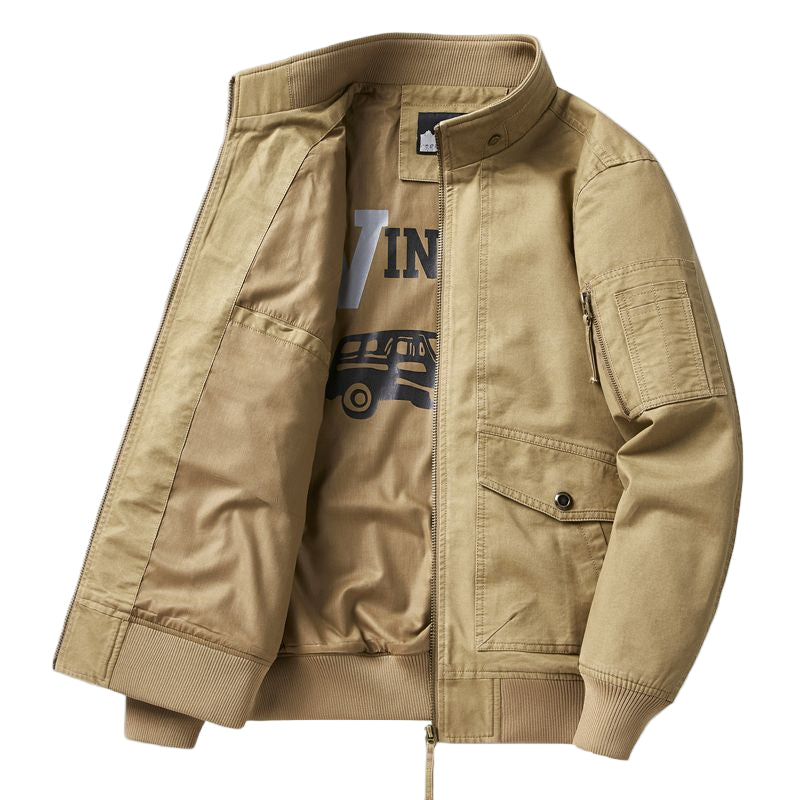 Men’s Loose Casual “Hard Han” Style Jacket – Streetwear Oversized Coat