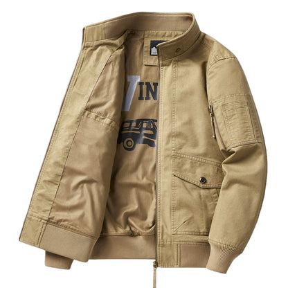 Men’s Loose Casual “Hard Han” Style Jacket – Streetwear Oversized Coat