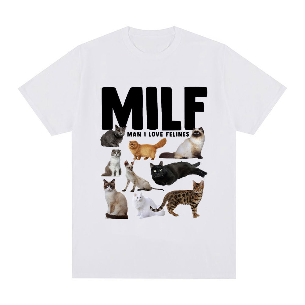 Pawsitively Hilarious – Funny Cat Lover Graphic T-Shirt for Meowgical Humans