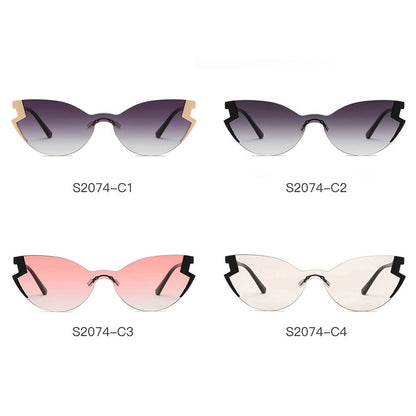 DECATUR | Women Fashion Oversize Cat Eye Sunglasses-13