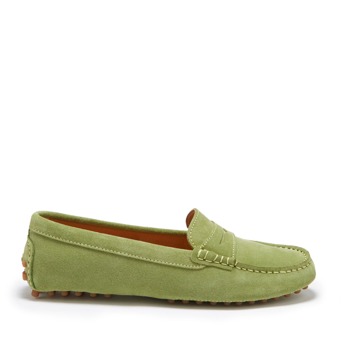 Women’s Penny Driving Loafers - Olive Green