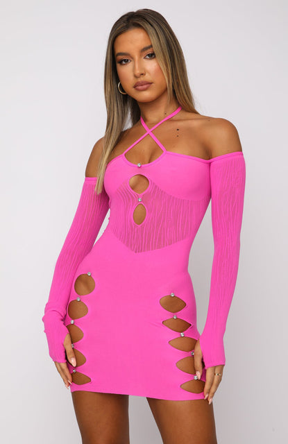 Lässiges Kleid mit Cut-outs